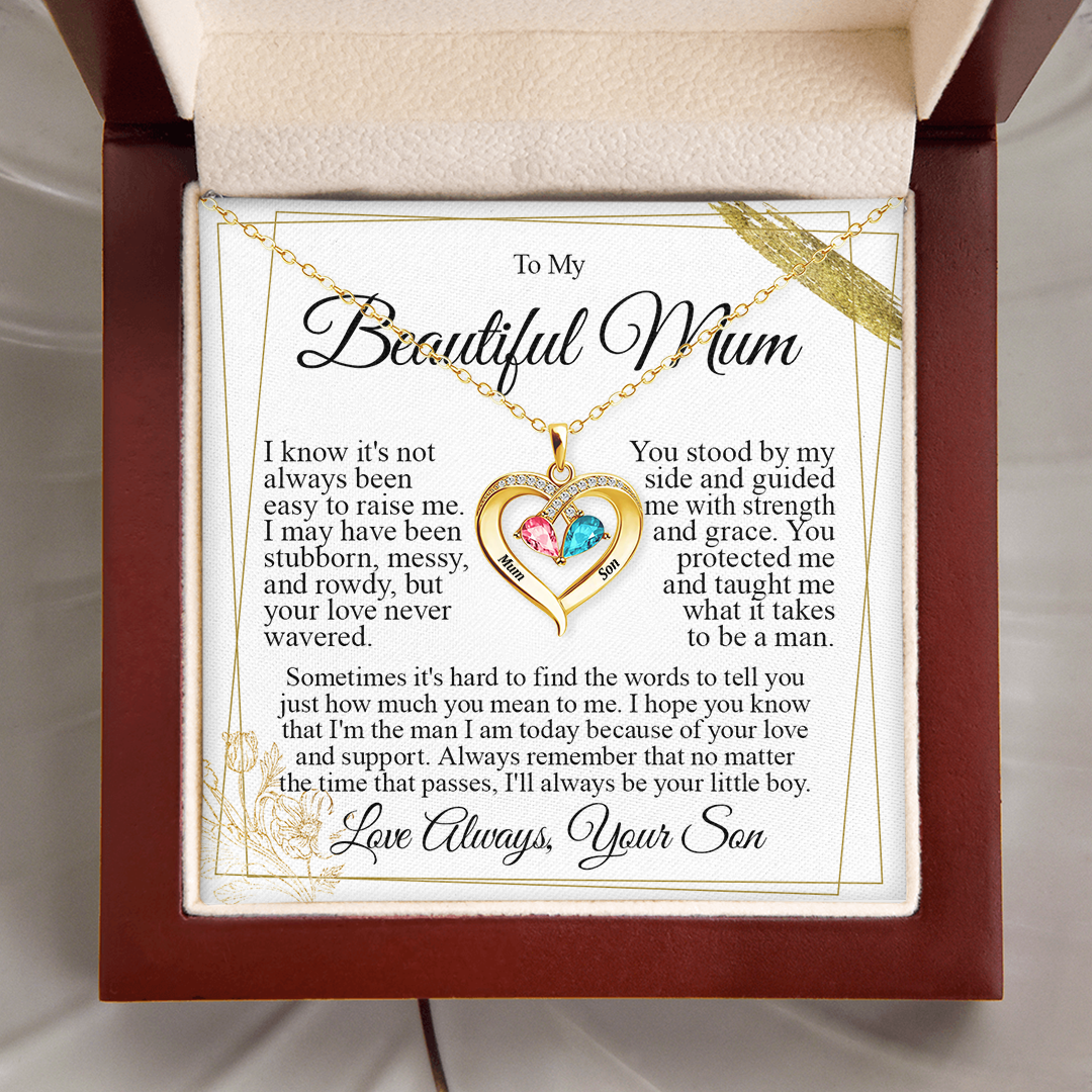 To my Mum - Family necklace