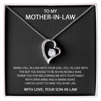 To my Mother-In-Law - Heart necklace