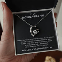 To my Mother-In-Law - Heart necklace