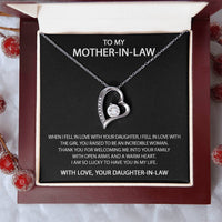 To my Mother-In-Law - Heart necklace