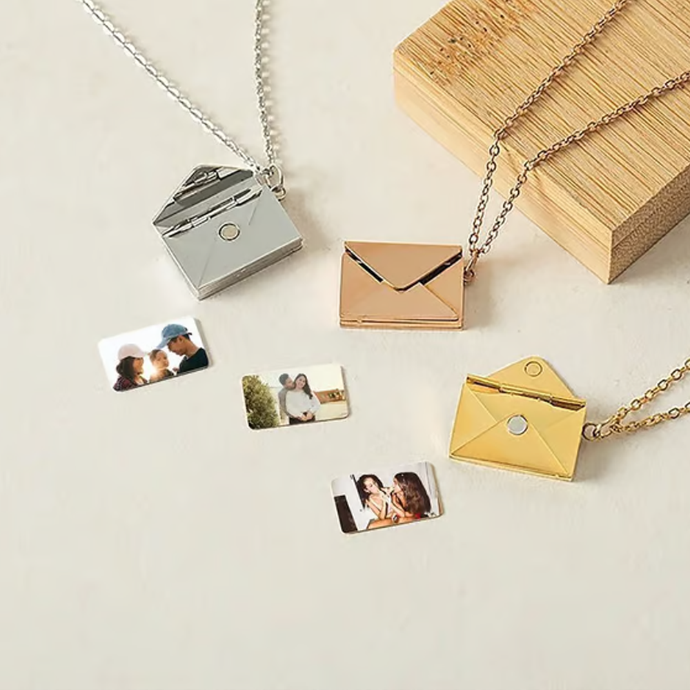 I Love you Mum - Envelope Necklace