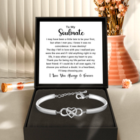 To My Soulmate - Infinity Bracelet