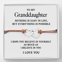 To my Granddaughter - Always my baby girl - Gold