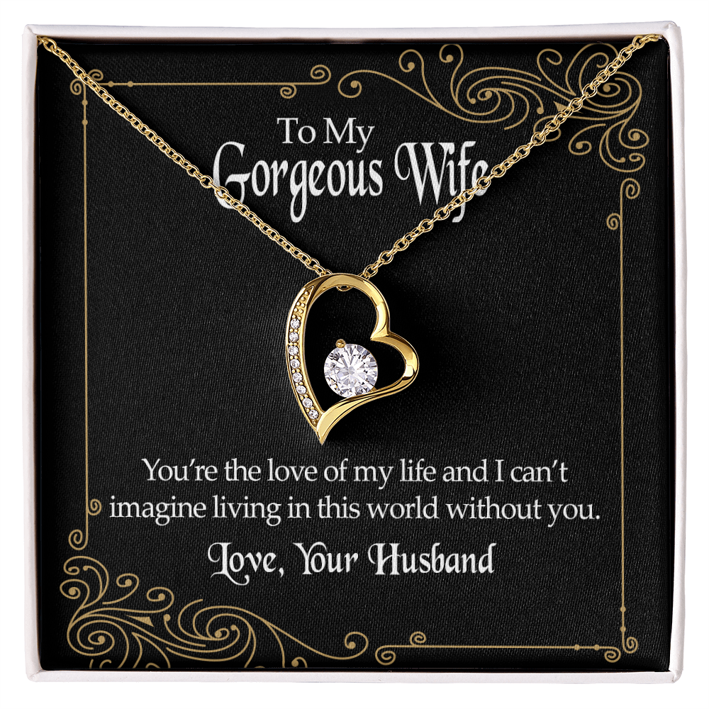 To my Gorgeous Wife - The Love Of My Life