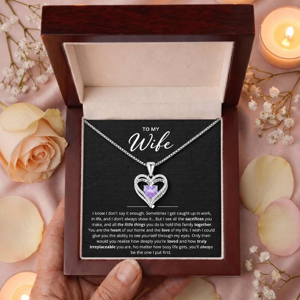 To My Wife – Love You Forever Necklace
