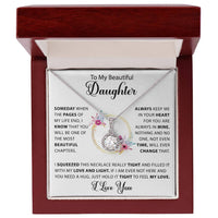 To my Daughter - Eternal hope necklace