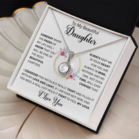 To my Daughter - Eternal hope necklace