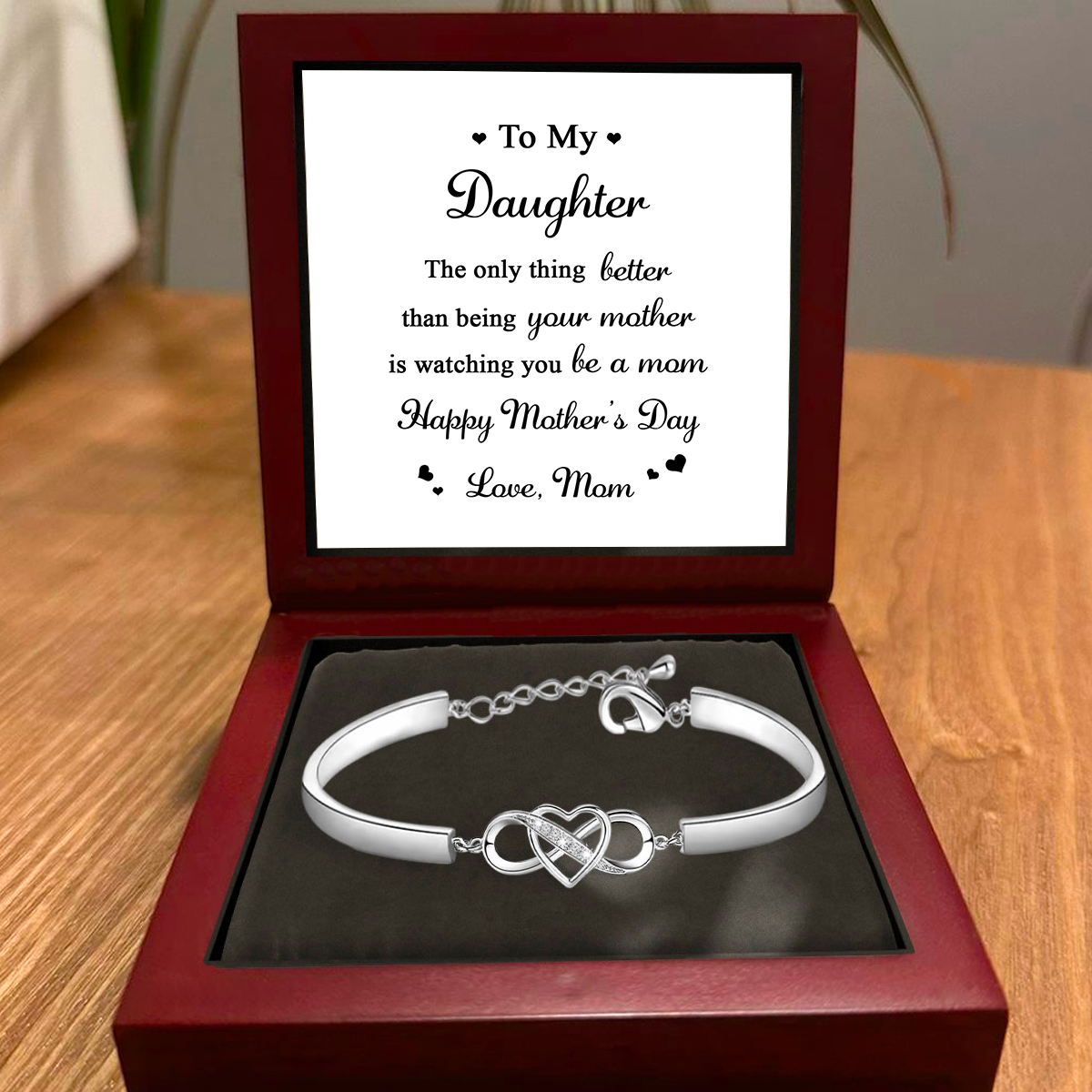 To my Daughter - Infinity bracelet
