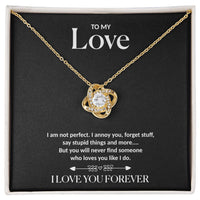 To My Love - Real Rose Necklace