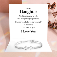 To my Beautiful Daughter - Infinity - Rose Gold