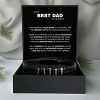 To my Dad - Family bracelet