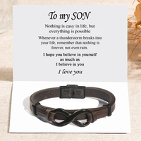 To my Son - I Love You Forever - Black