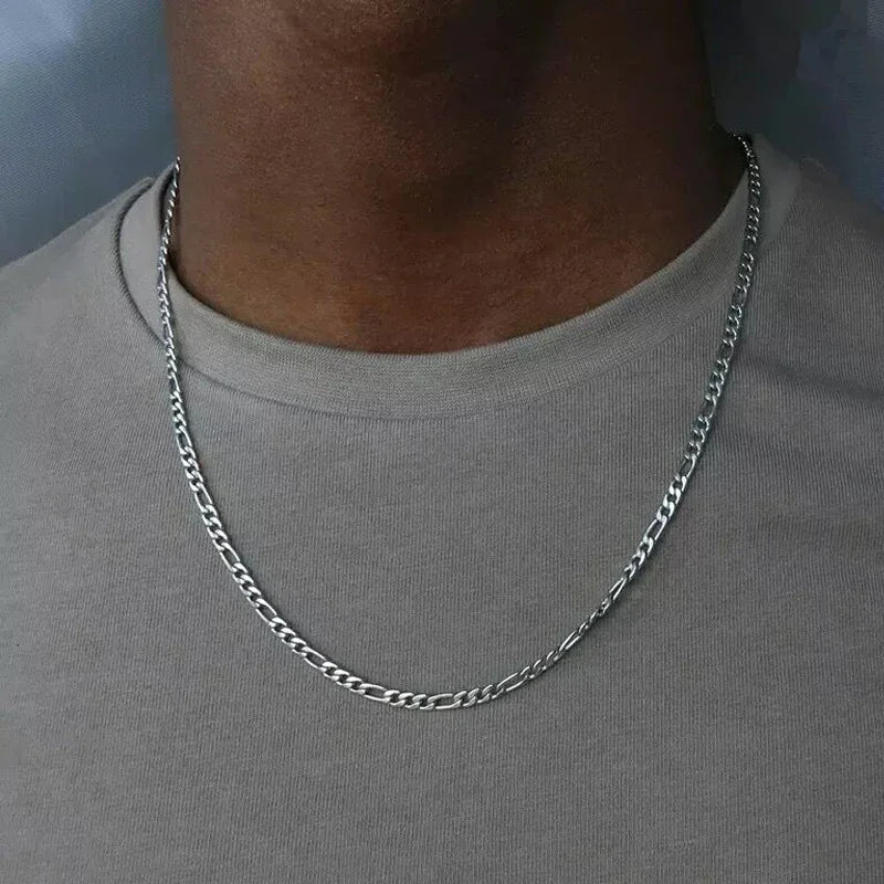 Cuban silver necklace