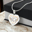 Heart necklace - I love you forever