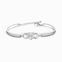 To my Daughter - Infinity bracelet, Love Mom