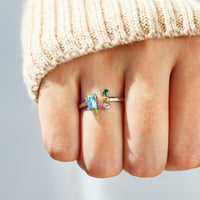 Forever with me - Birthstone ring