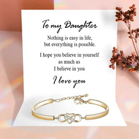 To my Daughter - I love you bracelet