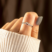 To my Daughter - Knot ring