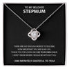 To my Stepmum - Love knot necklace