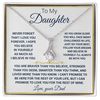 To my Daughter - Alluring Beauty Necklace