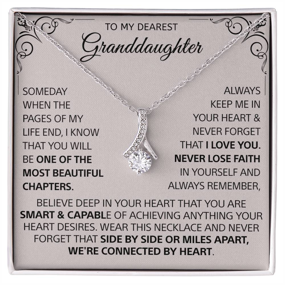 To my Granddaughter - Love and faith