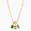 Family necklace - birthstones near my heart