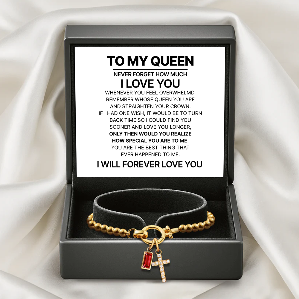 To My Daughter - Cross Faith Bracelet