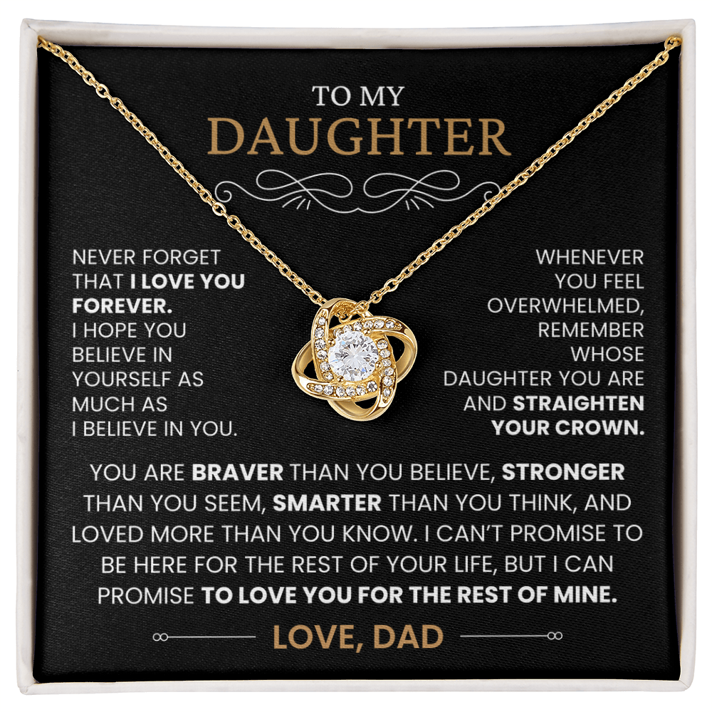 My Daughter – Love You Forever Necklace