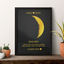 Custom Moon Phase Canvas