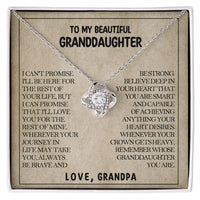 To my Grandaughter - Love grandpa