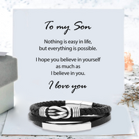 To my Son - Infinity bracelet