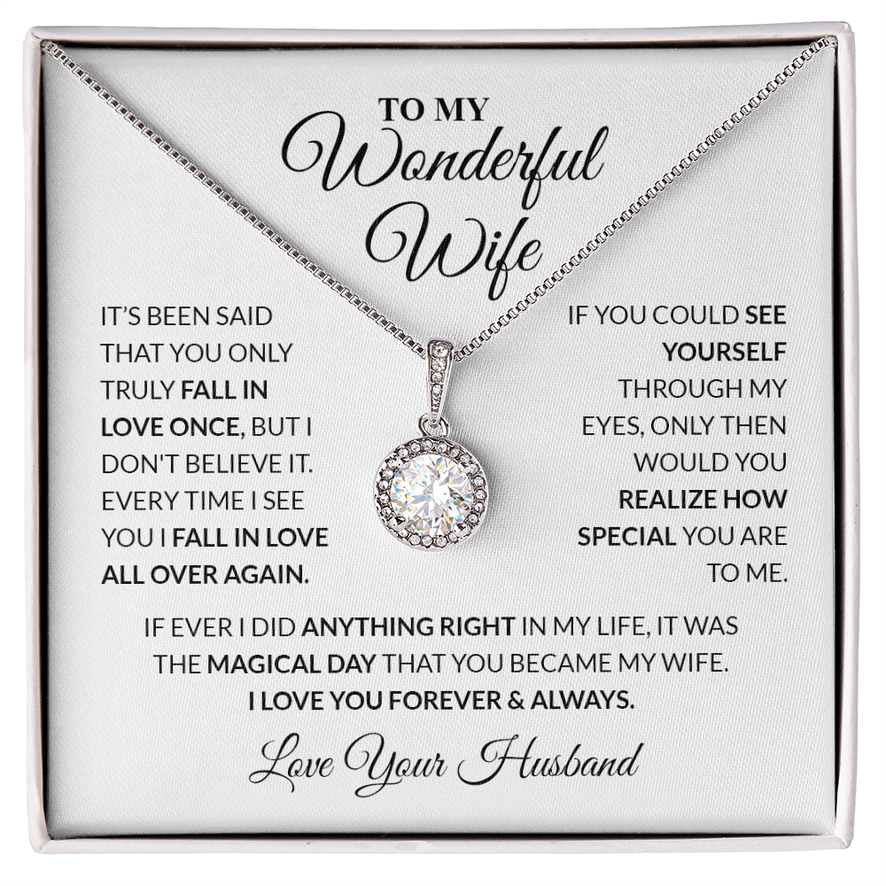 To My Wife - Every Time I See You - Necklace