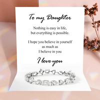 To my Daughter - Multi gemstone bracelet