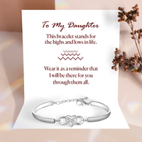 To my Daughter - Highs and lows bracelet