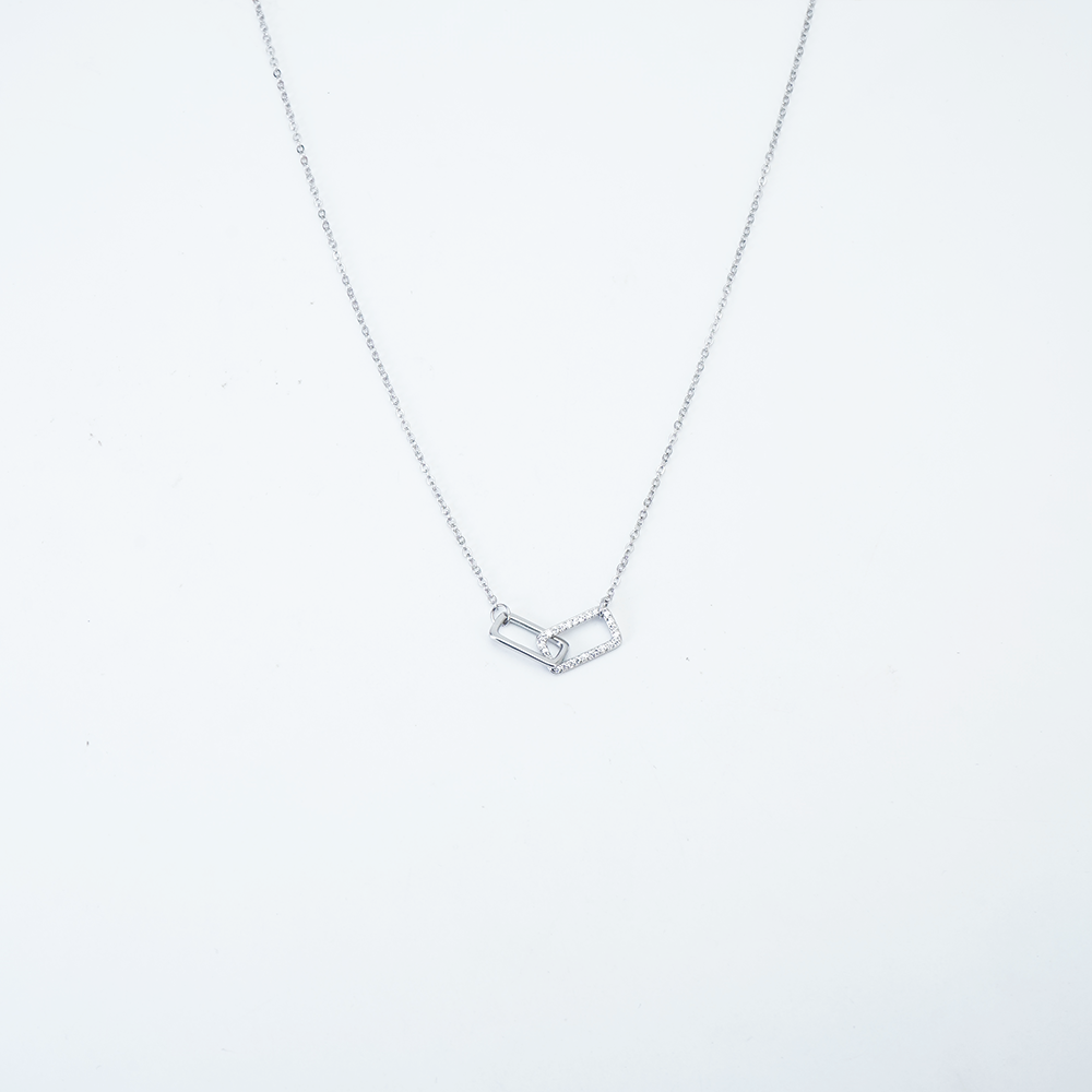 Eternal Rose Box - Interlocked necklace