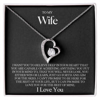 To my Wife - Never forget that I love you - Gold