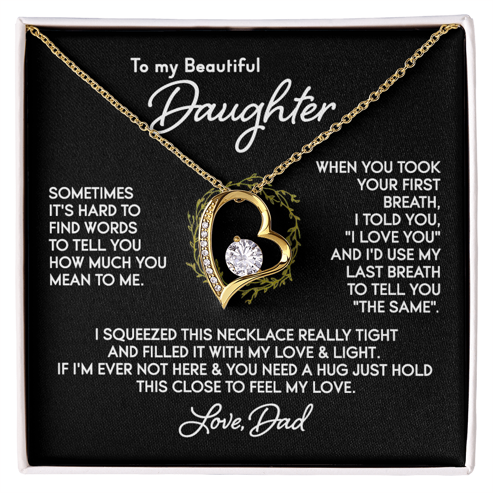 To My Beautiful Daughter - Love, Dad