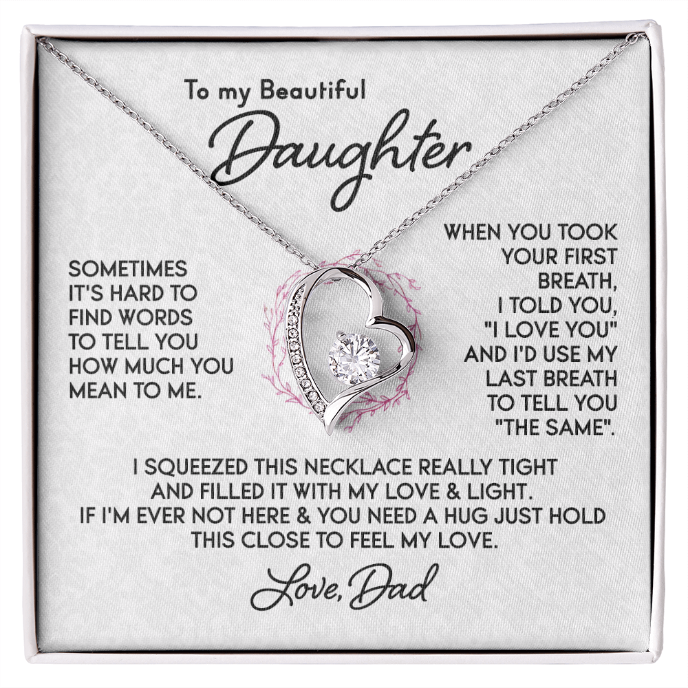 To My Beautiful Daughter - From Dad