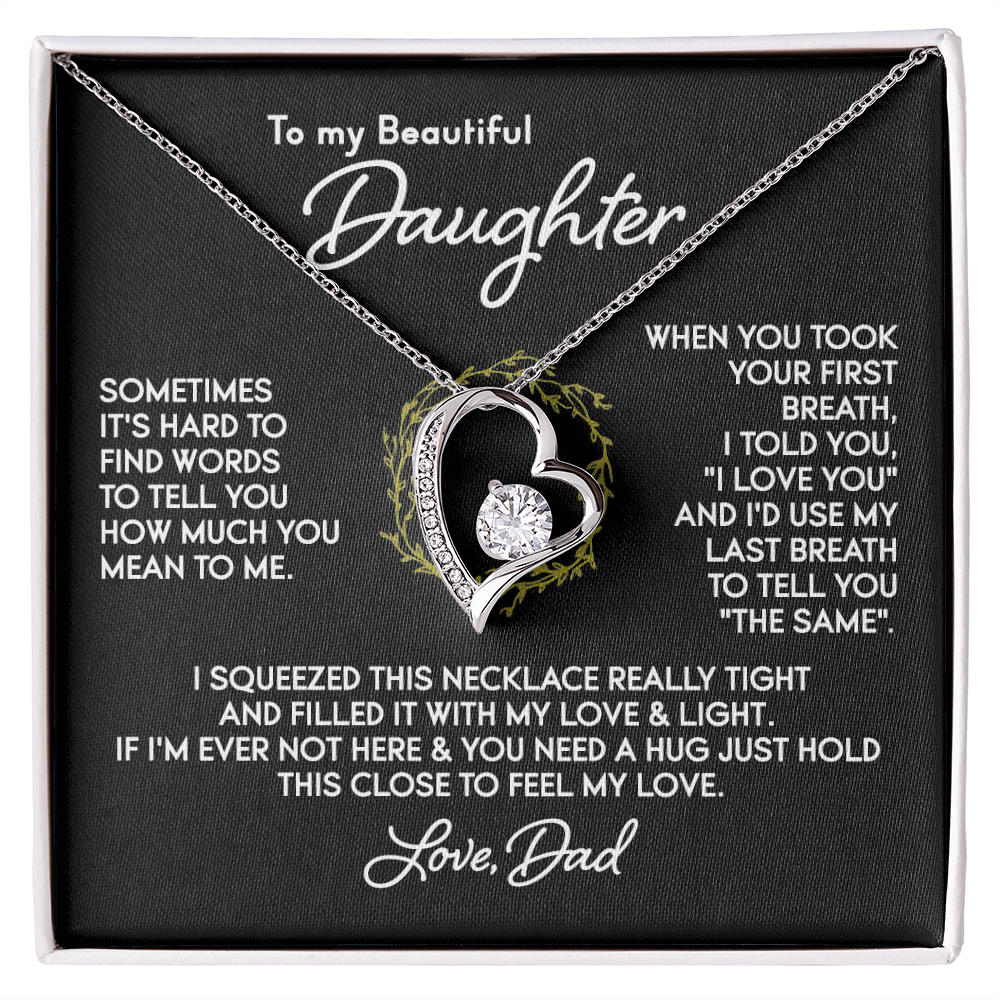 To My Beautiful Daughter - Love, Dad