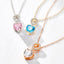 Luxus birthstone necklace - Infinity heart