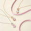 Luxus birthstone necklace - Infinity heart