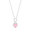 Luxus birthstone necklace - Infinity heart