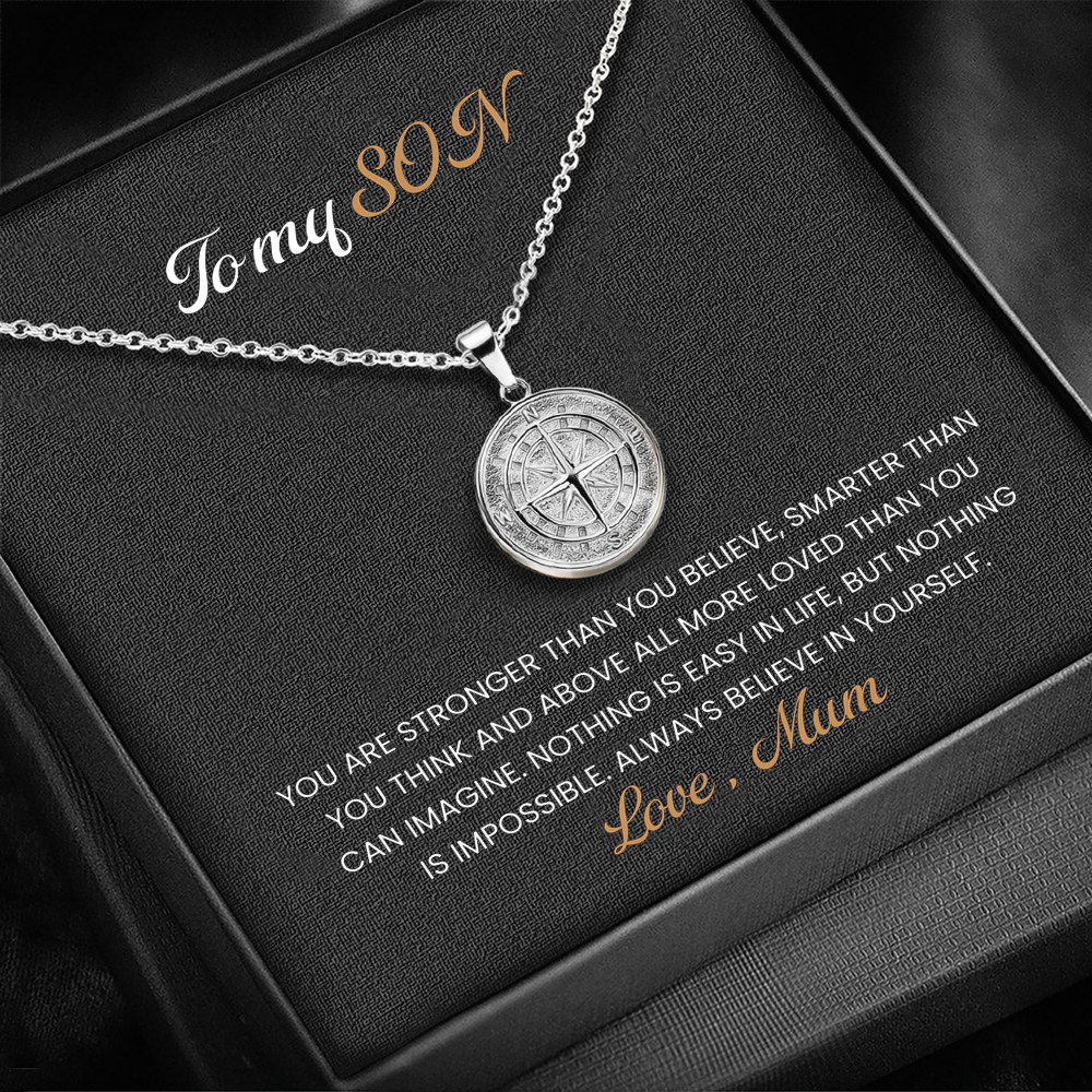 To my Son - I hope you will always believe in yourself