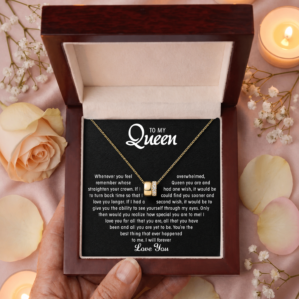 To My Queen – Love You Forever Necklace