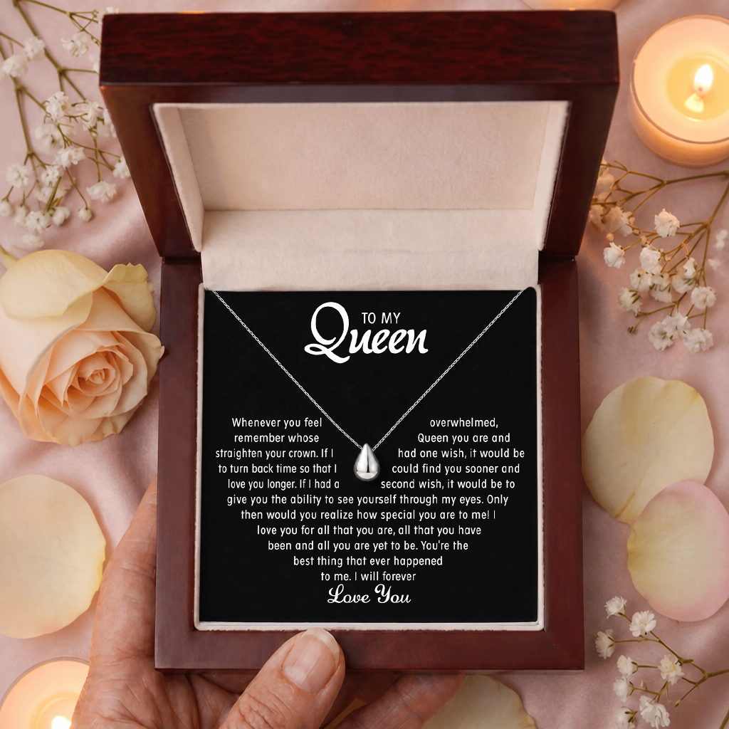 To My Queen – Love You Forever Necklace