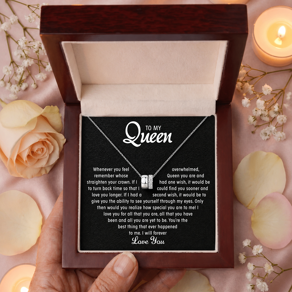 To My Queen – Love You Forever Necklace