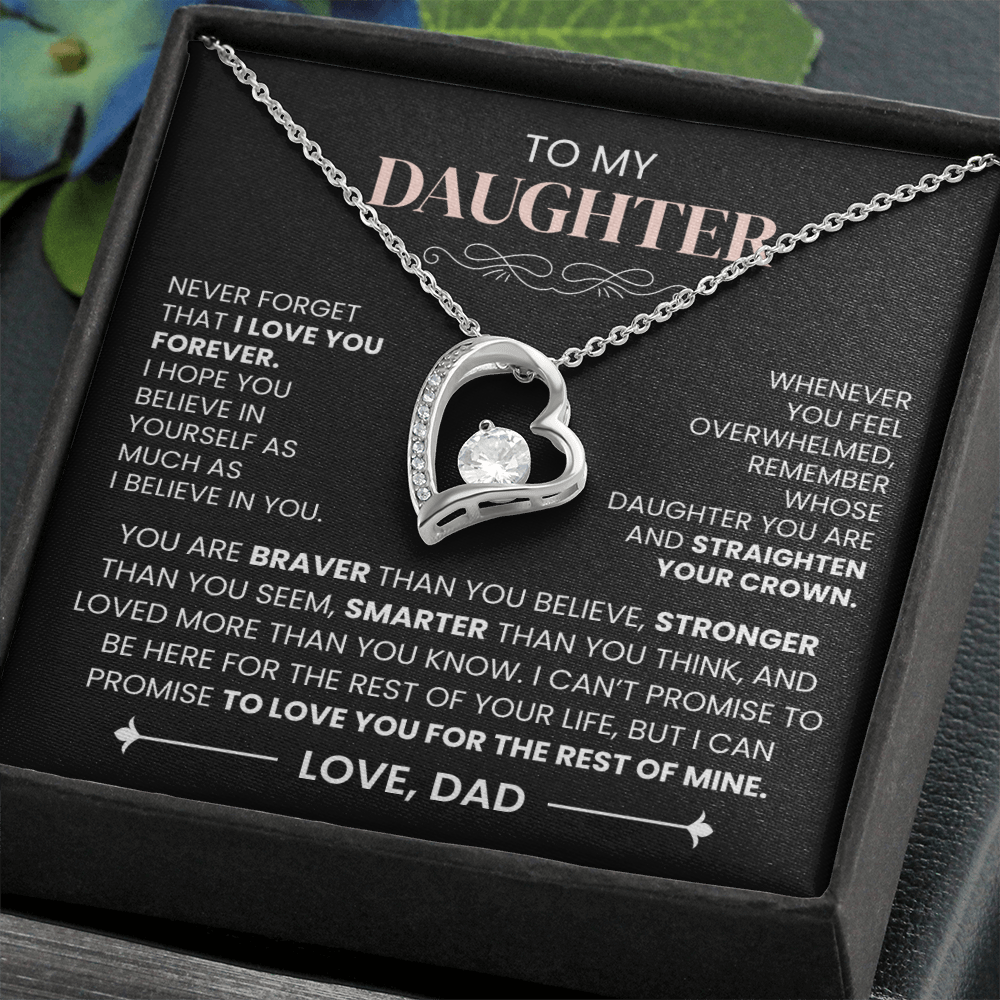 To My Daughter – Always by Your Side Necklace