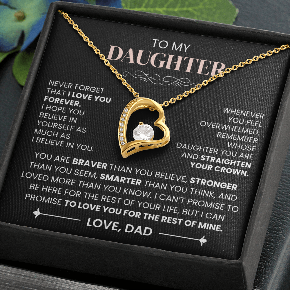 To My Daughter – Always by Your Side Necklace
