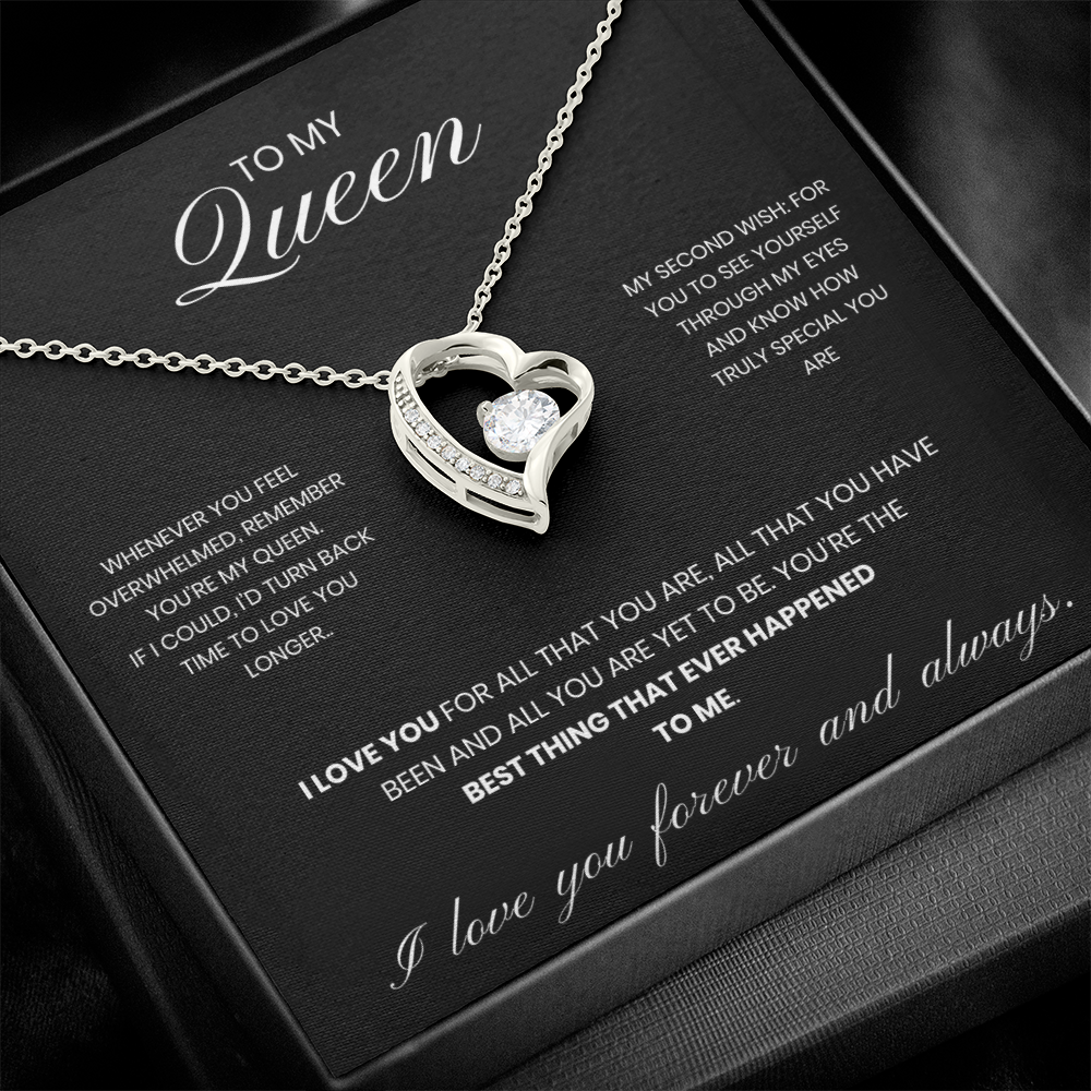 To my Queen - Forever Love Necklace