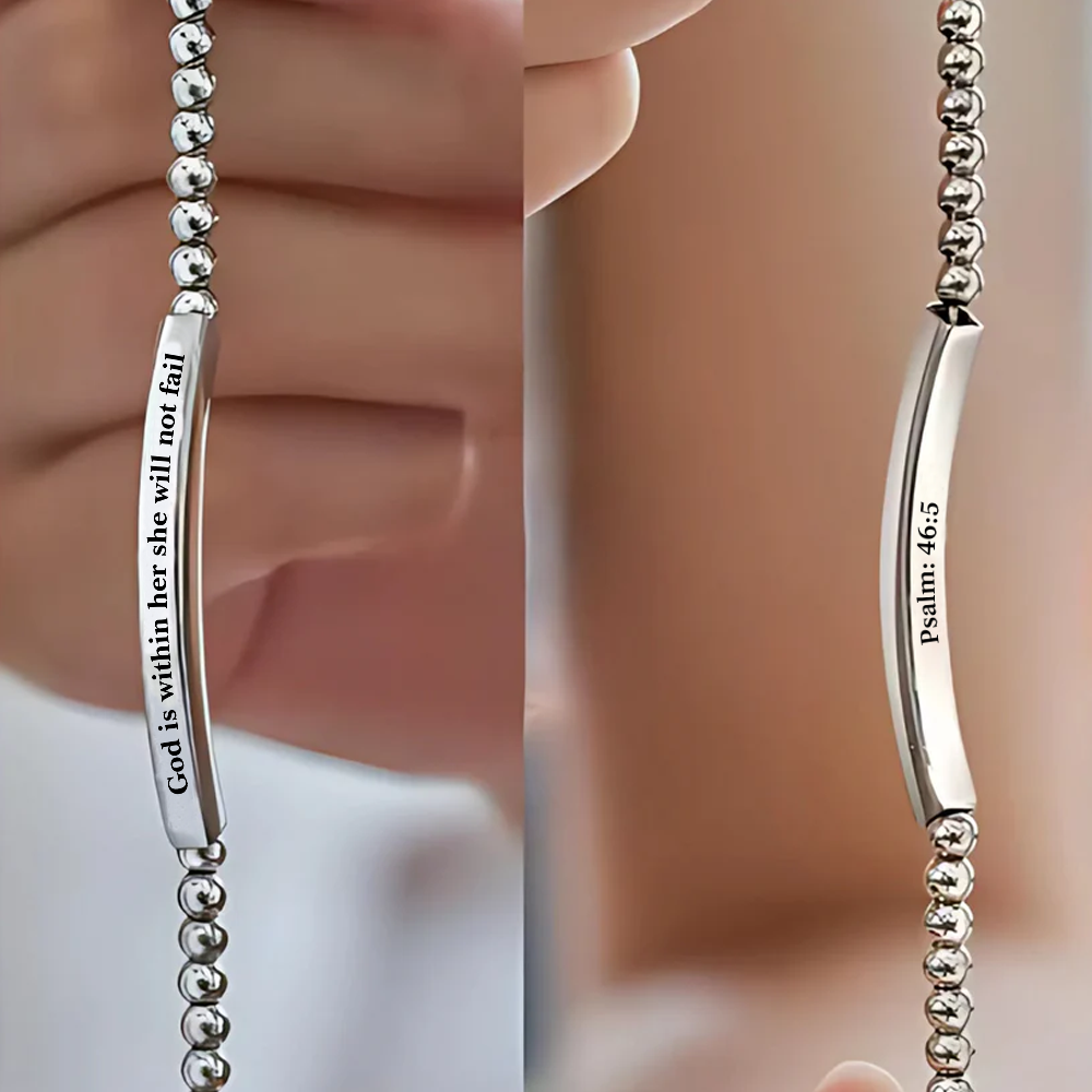 Faith Bracelet - God is within her